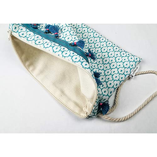 Tapidecor Aqua Funda de Mascarilla para mujer + Mascarilla higiénica lavable a conjunto.