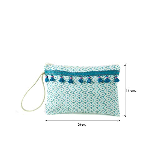 Tapidecor Aqua Funda de Mascarilla para mujer + Mascarilla higiénica lavable a conjunto.
