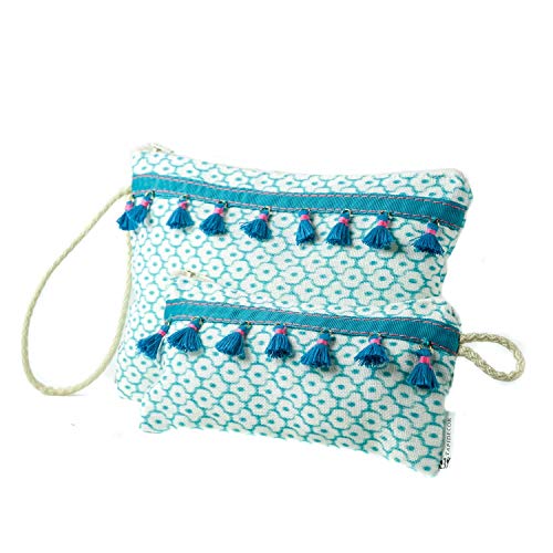 Tapidecor Aqua Funda de Mascarilla para mujer + Mascarilla higiénica lavable a conjunto.