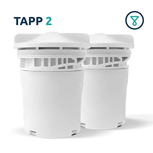 TAPP Water TAPP 2 - Juego de 2 Cartuchos de Recambio para filtros de Agua TAPP 2