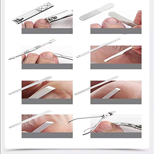 TapTheRug Limpiador De Uñas Horquilla,Juego De Cortaúñas para Cortauñas Juego De Cortaúñas para Uñas Herramientas para El Cuidado De Las Uñas Análisis De Cara Y Uña por Cortaúñas Uñas Uña