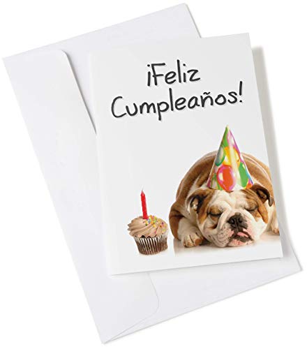 Tarjeta Regalo Amazon.es - Tarjeta de felicitación Cumpleaños Bulldog