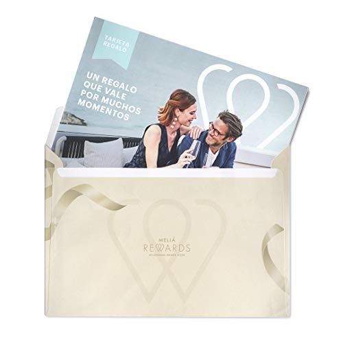 Tarjeta Regalo puntos MeliáRewards para canjear por noches, tratamientos de spa y desayunos, comidas o cenas en hoteles Meliá (80.000 Puntos)