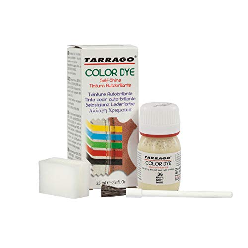 Tarrago Color Dye 25ml, Zapatos y Bolsos Unisex Adulto, Beige (Ivory 36), 20 mL