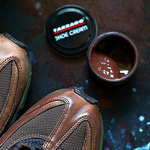 Tarrago Shoe Cream Jar 50 ml - Crema tinta para zapatos y bolsos, unisex, adulto, Rojo (Red 12), 50 ml