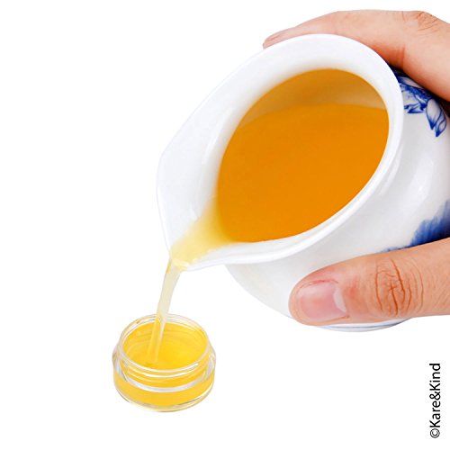 Tarros Contenedores de Bálsamo Labial - Para Uso Cosmético - Paquete de 48 - 6 Colores – Para Hacerlo Usted Mismo - 5 gramos (5 ml) - 48 Adhesivos para Bálsamo Labial Escribibles y 48 Impresos