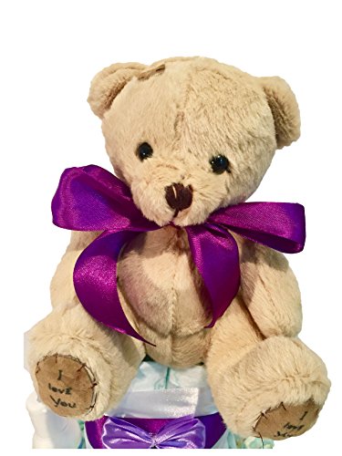 Tarta de pañales DODOT Nutraisdin Morado