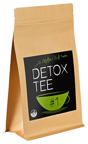 Té Detox | La cura de 28 días ✮ 100g ✮ Complementa ideal para su dieta de nutrición | desintoxicar y purificar naturalmente con el té | Calidad Premium