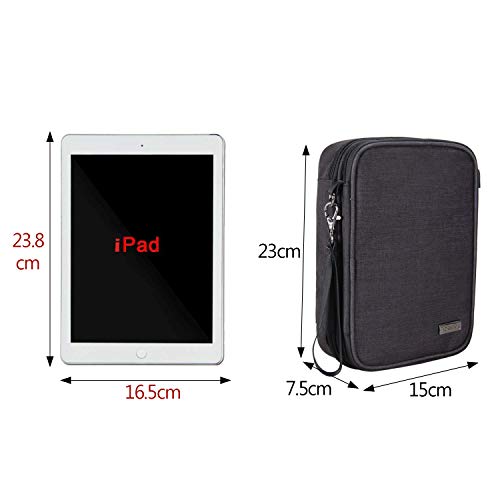 Teamoy Bolsa de Cosméticos Bolsa de Viaje para Maquillaje Neceser de Aseo