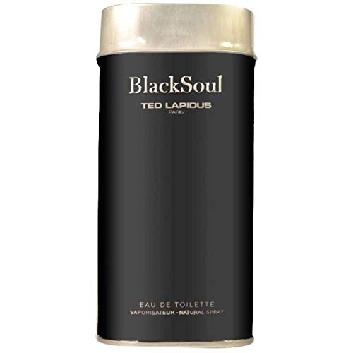 Ted Lapidus Black Soul Edt - Agua de toilette, 50 ml