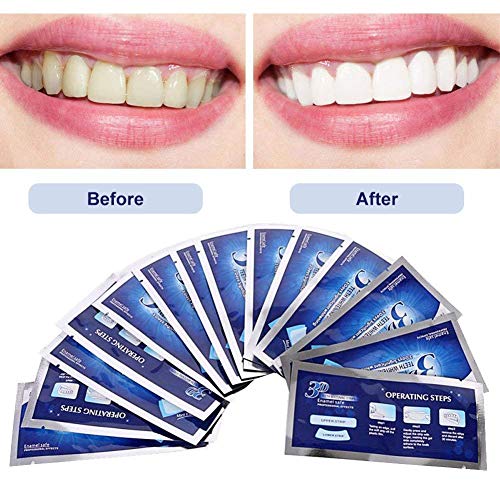 Teeth Whitening Strips, Tiras Blanqueadoras Dientes,Teeth Whitening,eliminación profesional de manchas de dientes,Elimina Manchas Dentales, Reduce Sensibilidad Dental