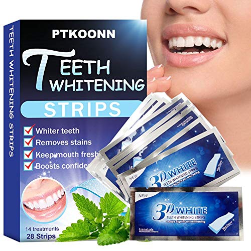 Teeth Whitening Strips, Tiras Blanqueadoras Dientes,Teeth Whitening,eliminación profesional de manchas de dientes,Elimina Manchas Dentales, Reduce Sensibilidad Dental