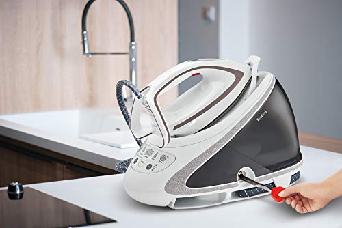 Tefal Pro Express Ultimate GV9567 Centro de planchado de vapor, Blanco