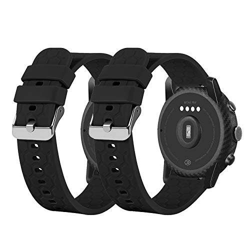 tencloud correas Compatible con Amazfit GTR 47mm Correas de Reloj, Suave Silicona Sport Pulseras Brazo Bandas Compatible con Amazfit GTR Smartwatch