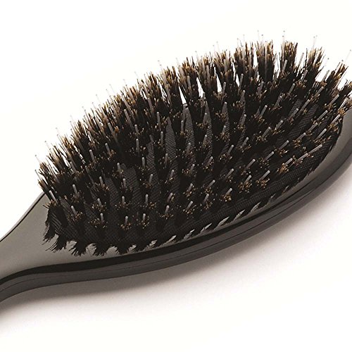 Termix - Cepillo de pelo para extensiones. Mezcla de fibras naturales de jabalí y nylon flexible que no dañan la unión o fijación. Tamaño pequeño. Disponible en 2 tamaños.