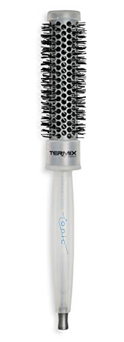 Termix C·Ramic Cepillo de pelo redondo Ø23 transparente- Con tecnología cerámica que aporta un brillo extra al cabello y evita el encrespamiento- Disponible en 8 diámetros y en formato Pack.