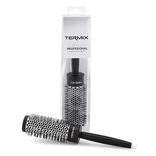 Termix Profesional Ø17 - Cepillo de pelo térmico redondo más emblemático de Termix, con tubo de aluminio para retener el calor y reducir el tiempo de secado.