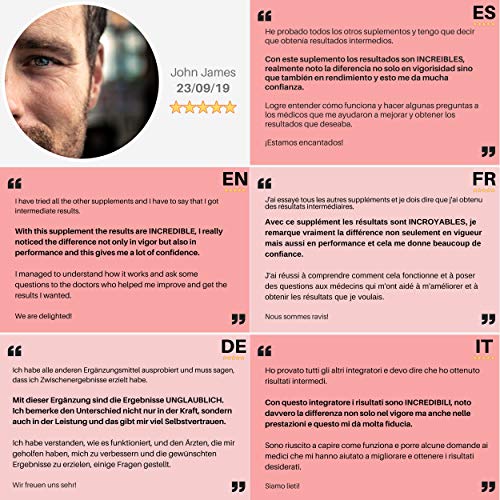 Testosterona pura para hombres 12-EN-1 Ginseng + Maca + Zinc + Vitamina E, Rendimiento Muscular y Potenciador, RENDIMIENTO & ENERGIA MAXIMA NATURAL EBOOK +1580MG +MEDICOS