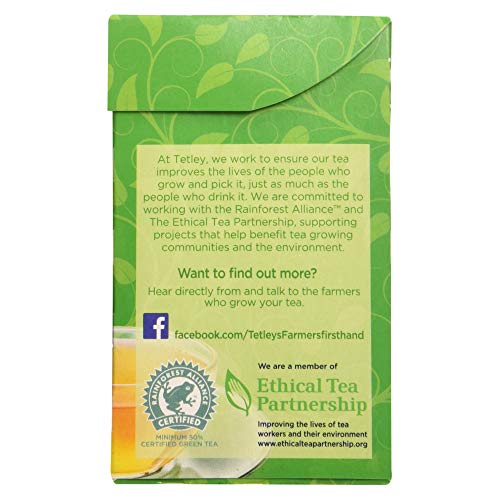 Tetley - Green Tea Pure 50 Bags - 100g