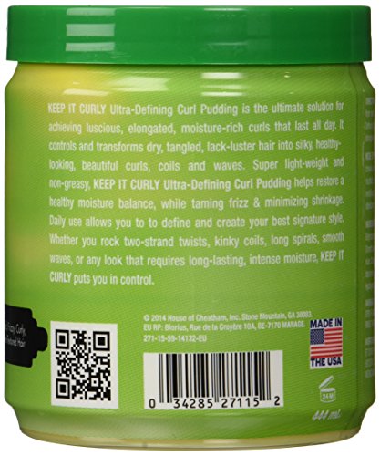 Texture My Way Keep It Curly Ultra Defining Curl Pudding, 15 Ounce by Texture My Way