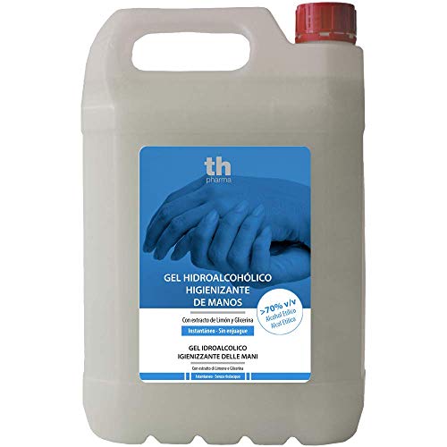 Thader Th Pharma - Gel Hidroalcohólico Higienizante de Manos 5L