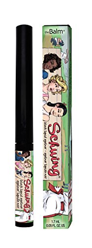 The Balm Eyeliner Schwing Matte Black Matowy Eyeliner w płynie