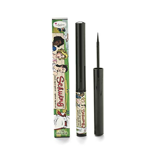 The Balm Eyeliner Schwing Matte Black Matowy Eyeliner w płynie