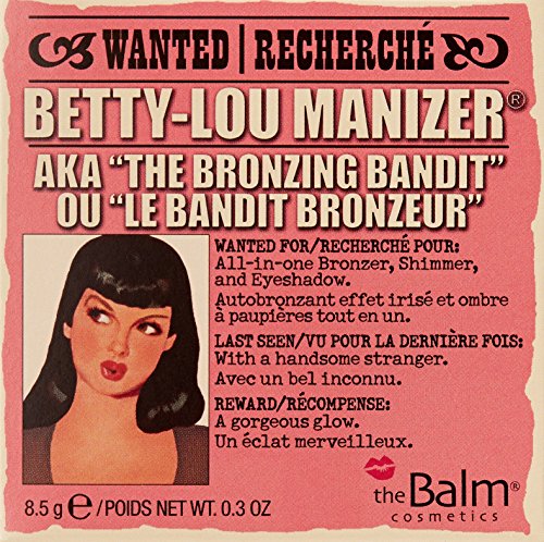 The Balm Highlighter Powder Betty Lou Mainzer Shimmer Bronzing Powder Puder Rozświetlający
