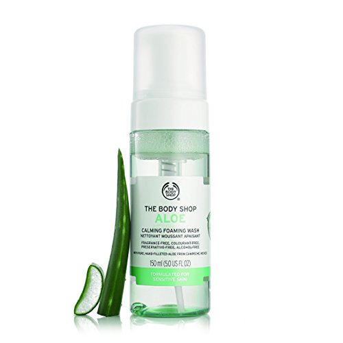 The Body Shop Aloe Gentle Facial Wash 150ml FOR Sensitive Skin