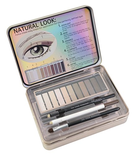 The Color Workshop caja de metal para maquillaje ojos