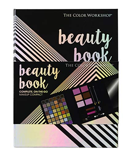 The Color Workshop The Color Workshop – Beauty Expert Beauty Book – Estuche de maquillaje adulto – Cruelty Free – Sombras de Ojos – Blush – Poudres – ral- Ferroviario