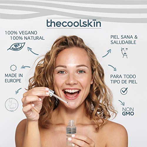 The Cool Skin - Eye Rescuer -Potente Contorno de Ojos NATURAL y VEGANO con ÁCIDO HIALURÓNICO + VITAMINA E + COLÁGENO + NIACINAMIDA. Antiedad, Antiarrugas, Antiojeras, Antioxidante, Hidratante. 30ml