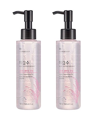 The Face Shop THE Face Shop Rice Water Bright Cleansing Light Oil 150ml 1+1 2pcs