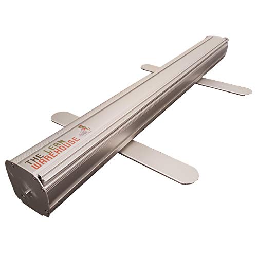 The Lean Warehouse - Divisor de plástico emergente, 800 mm x 2000 mm, PVC transparente/transparente, pantalla de distanciamiento social, protector de estornudos