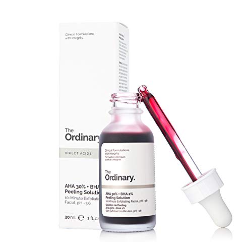 The Ordinary AHA 30% + BHA 2% Peeling Solution 30ml,sueros faciales exfoliantes