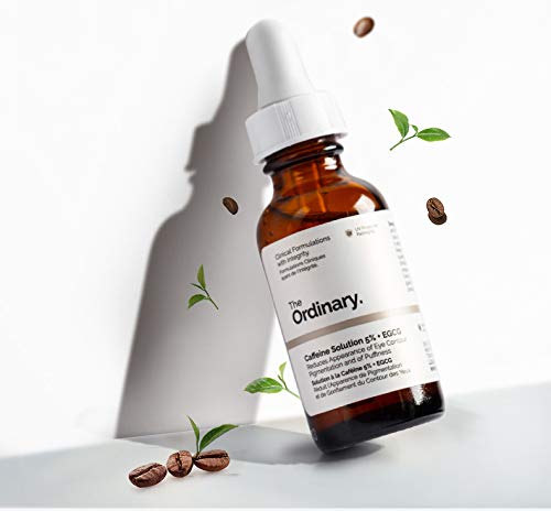 The Ordinary Caffeine Solution 5% + EGCG' 30ml，Suero de alta potencia