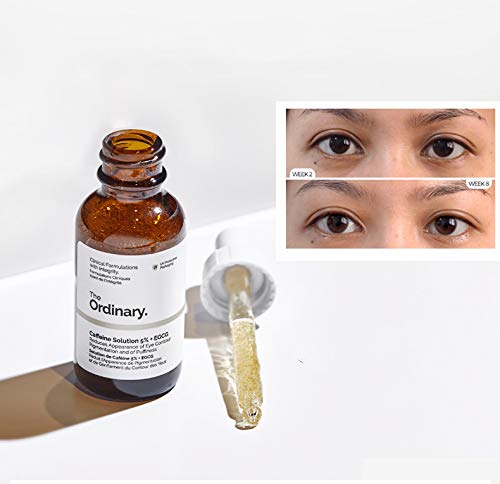 The Ordinary Caffeine Solution 5% + EGCG' 30ml，Suero de alta potencia