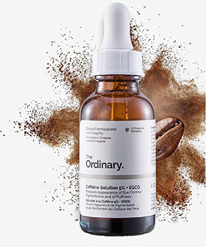 The Ordinary Caffeine Solution 5% + EGCG' 30ml，Suero de alta potencia