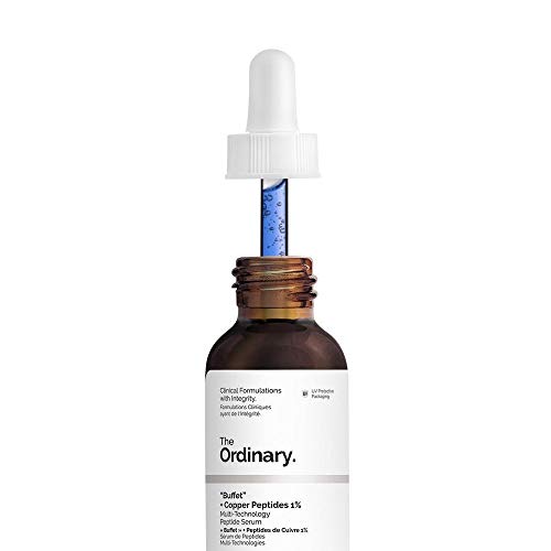 The Ordinary"Buffet" + Copper Peptides 1% - 30ml, multi-technology peptide serum to target multiple signs of ageing at once.