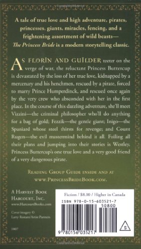 The Princess Bride: S. Morgenstern's Classic Tale of True Love and High Adventure; The "Good Parts" Version