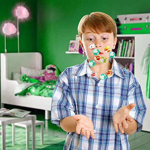 THE TWIDDLERS 90 Bolas Rebotadoras Mini Goma - 25mm Pelotas Saltarinas Party Favour para Bolsas de Fiesta Rellenos Piñata, Premios Cumpleaños Regalos de Fiesta, niños