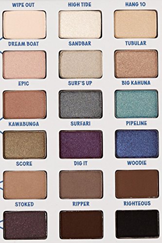 theBalm Balmsai Eyeshadow and Brow Palette with Shaping Stencils - 18 Colors