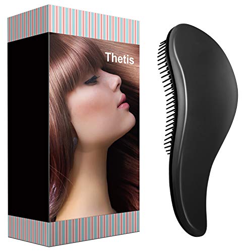 THETIS Cepillo para el Pelo, Cepillo Antienredos, Antitirones, Peine para Desenredar el Pelo Encrespado para Todo Tipo de Pelo, Hombre y Mujer (2 pcs)