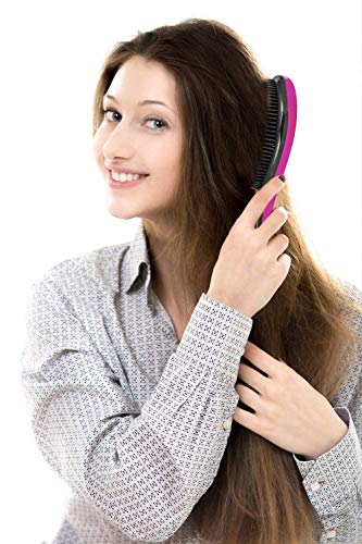 THETIS Cepillo para el Pelo, Cepillo Antienredos, Antitirones, Peine para Desenredar el Pelo Encrespado para Todo Tipo de Pelo, Hombre y Mujer (2 pcs)