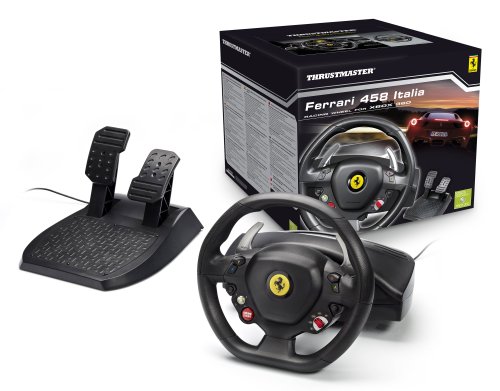 Thrustmaster FERRARI 458 ITALIA - Volante - Xbox360 / PC - Replica Volante Ferrari 458 itailia - Licencia Oficial Ferrari y Xbox360