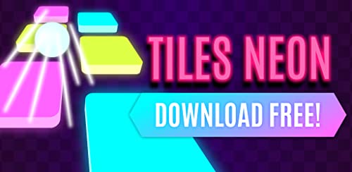 Tiles Neon - Hop Hop Bouncing Ball Rush: Free Games