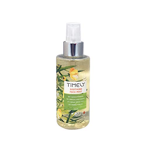 Timely - Bruma facial calmante 2 en 1 tonificante y refrescante, 150 ml