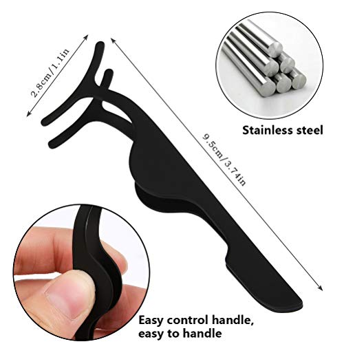 TIMESETL 60 Pares Pestañas Postizas Naturales, 6 Tamaños Ultra Finas Pestañas Falsas Sueves y Flexibles para Diaria, Fiestas