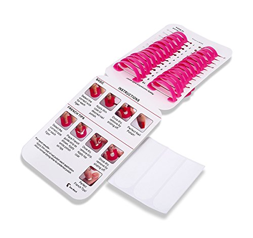 TININNA 26pcs Impermeable Dedo de manicura para uñas Polaco Shield Protector Plantillas Herramientas de moldes