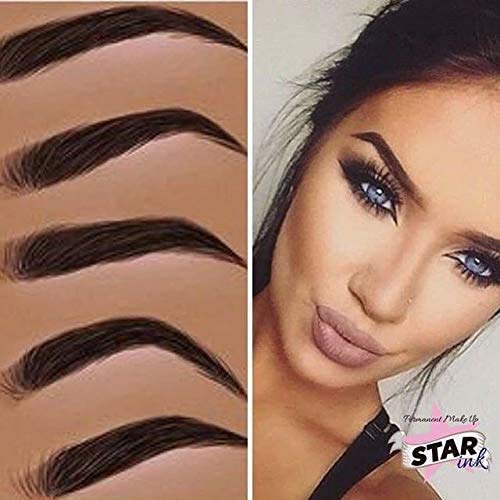 Tinta para maquillaje permanente - REAL CHOCO 0.5oz (15ml) - STARINKMAKEUP - Micropigmentación - Microblading tattoo - ORIGINAL!